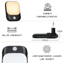 Nachtlampje Stopcontact Met Bewegingssensor Voor Kinderen & Volwassenen - Babykamer - Warm Wit - 2 Stuks -Winkel Voor Babyproducten 1200x1200 1295