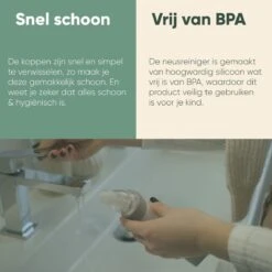 AQUILA Elektrische Neusreiniger Voor Baby En Kinderen - Neuszuiger Baby - Neuspeer - Vrij Van BPA - Oplaadbaar - 3 Standen, Muziek En Licht Voor Afleiding -Winkel Voor Babyproducten 1200x1200 13
