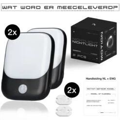 Nachtlampje Stopcontact Met Bewegingssensor Voor Kinderen & Volwassenen - Babykamer - Warm Wit - 2 Stuks -Winkel Voor Babyproducten 1200x1200 1300