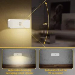 Nachtlamp Met Bewegingssensor - USB Oplaadbaar - Warm Licht - Kastverlichting -Winkel Voor Babyproducten 1200x1200 1324