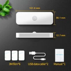 Nachtlamp Met Bewegingssensor - USB Oplaadbaar - Warm Licht - Kastverlichting -Winkel Voor Babyproducten 1200x1200 1325