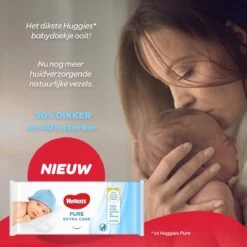 Huggies Billendoekjes - Baby Wipes - Pure Extra Care - 99% Water 56 Doekjes -Winkel Voor Babyproducten 1200x1200 134