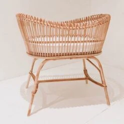 House Of Tods Wieg Lena Rotan - Handgemaakt - Babykamer - Kinderkamer Baby - Exclusief - Baby - 2021 - Duurzaam - Cadeau - Natuurlijk - Incl Matras -Winkel Voor Babyproducten 1200x1200 1374