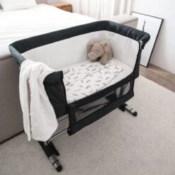 Deryan Comfy Co Sleeper - Wieg - Zwart -Winkel Voor Babyproducten 1200x1200 1396