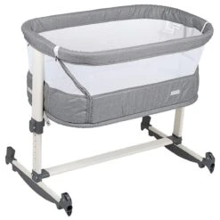 BabyGO Co Sleeper Wieg Met Schommelfuntie Vivaldi Grey 15 BabyGO Co Sleeper Wieg Met Schommelfuntie Vivaldi Grey -Winkel Voor Babyproducten 1200x1200 1400