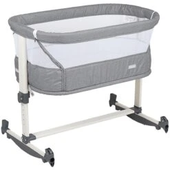 BabyGO Co Sleeper Wieg Met Schommelfuntie Vivaldi Grey 16 BabyGO Co Sleeper Wieg Met Schommelfuntie Vivaldi Grey -Winkel Voor Babyproducten 1200x1200 1401