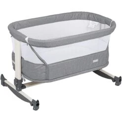 BabyGO Co Sleeper Wieg Met Schommelfuntie Vivaldi Grey 17 BabyGO Co Sleeper Wieg Met Schommelfuntie Vivaldi Grey -Winkel Voor Babyproducten 1200x1200 1402