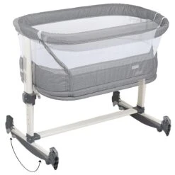BabyGO Co Sleeper Wieg Met Schommelfuntie Vivaldi Grey 22 BabyGO Co Sleeper Wieg Met Schommelfuntie Vivaldi Grey -Winkel Voor Babyproducten 1200x1200 1407
