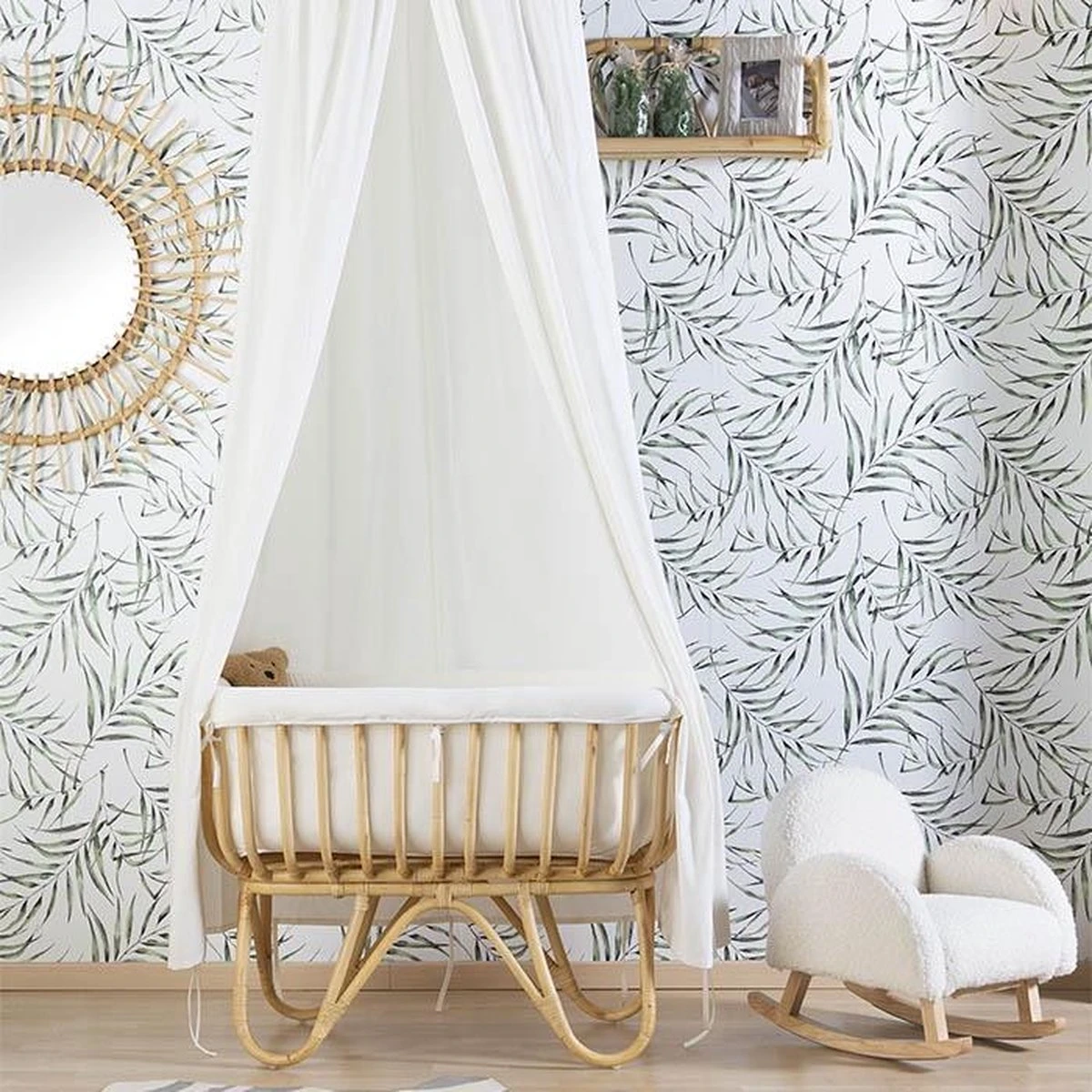 Wieg - Rotan Wiegje - Inclusief Matras | Childhome 6 Wieg - Rotan Wiegje - Inclusief Matras | Childhome - Afbeelding 4