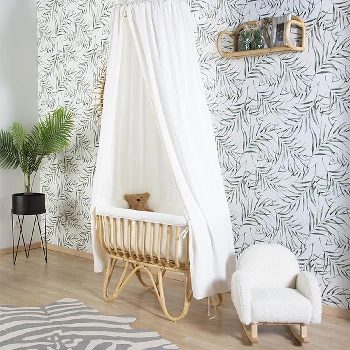 Wieg - Rotan Wiegje - Inclusief Matras | Childhome 8 Wieg - Rotan Wiegje - Inclusief Matras | Childhome - Afbeelding 6