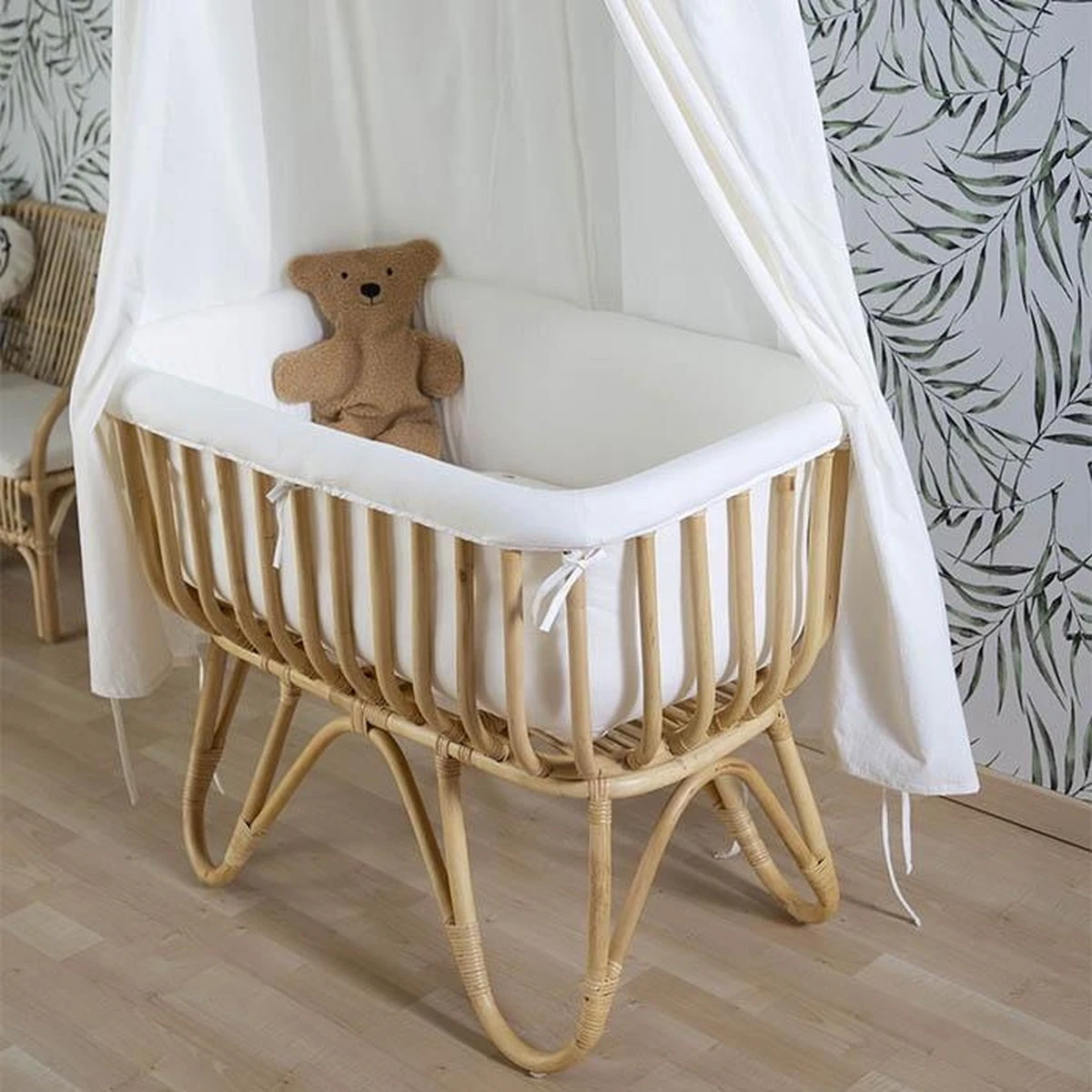 Wieg - Rotan Wiegje - Inclusief Matras | Childhome 9 Wieg - Rotan Wiegje - Inclusief Matras | Childhome - Afbeelding 7