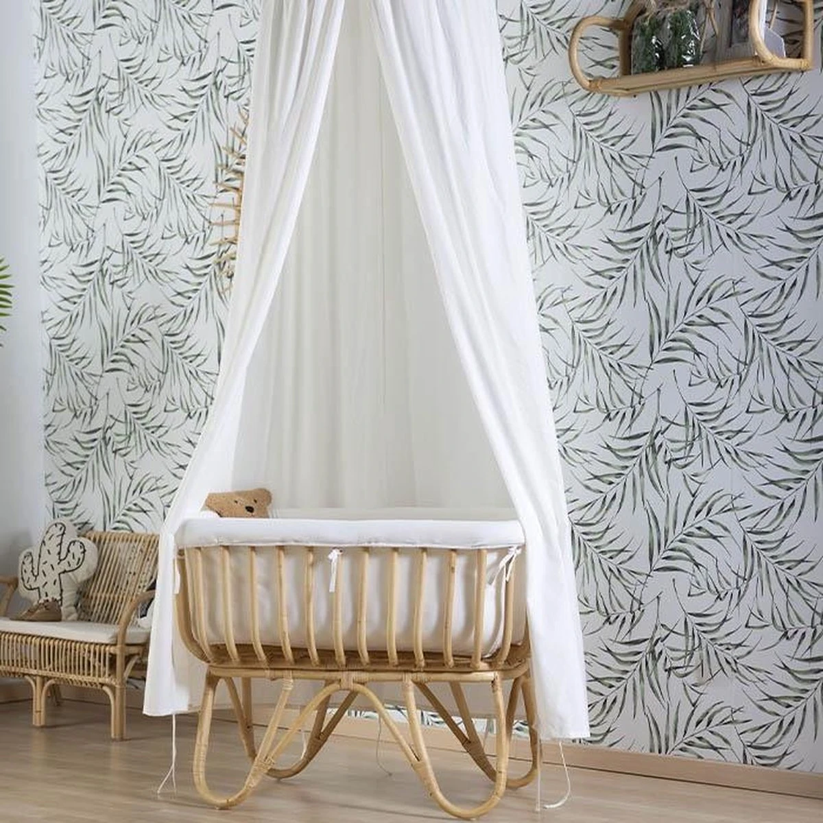 Wieg - Rotan Wiegje - Inclusief Matras | Childhome 15 Wieg - Rotan Wiegje - Inclusief Matras | Childhome - Afbeelding 13