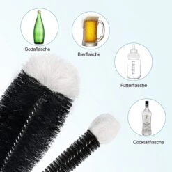 Merkloos Flessenborstel 2-pack Geschikt Voor Sodastream Flessen – Vaatwasbestendig Flessenreiniger Schoonmaakborstel - Flessenrager Flesborstel Borstel -Winkel Voor Babyproducten 1200x1200 1714