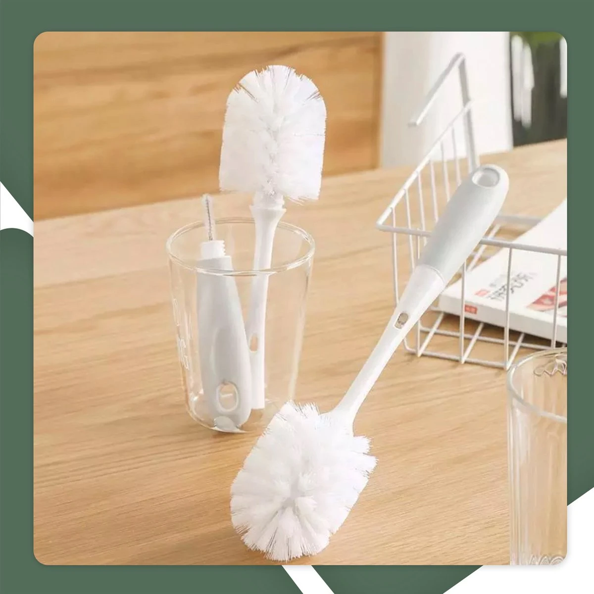 STACK Flessen Droogrek Met Flessenborstel | Zwart - Geschikt Voor Flessen En Doppen - Droogrek Voor Flessen - Baby Flessenrek - Afdruiprek Baby - Drying Rack - Babyfles Droogrek - Afdruiprek Fles Met Lekbak - Afdruiprek - Babyflessen - Flessenrek 5 STACK Flessen Droogrek Met Flessenborstel | Zwart - Geschikt Voor Flessen En Doppen - Droogrek Voor Flessen - Baby Flessenrek - Afdruiprek Baby - Drying Rack - Babyfles Droogrek - Afdruiprek Fles Met Lekbak - Afdruiprek - Babyflessen - Flessenrek - Afbeelding 3