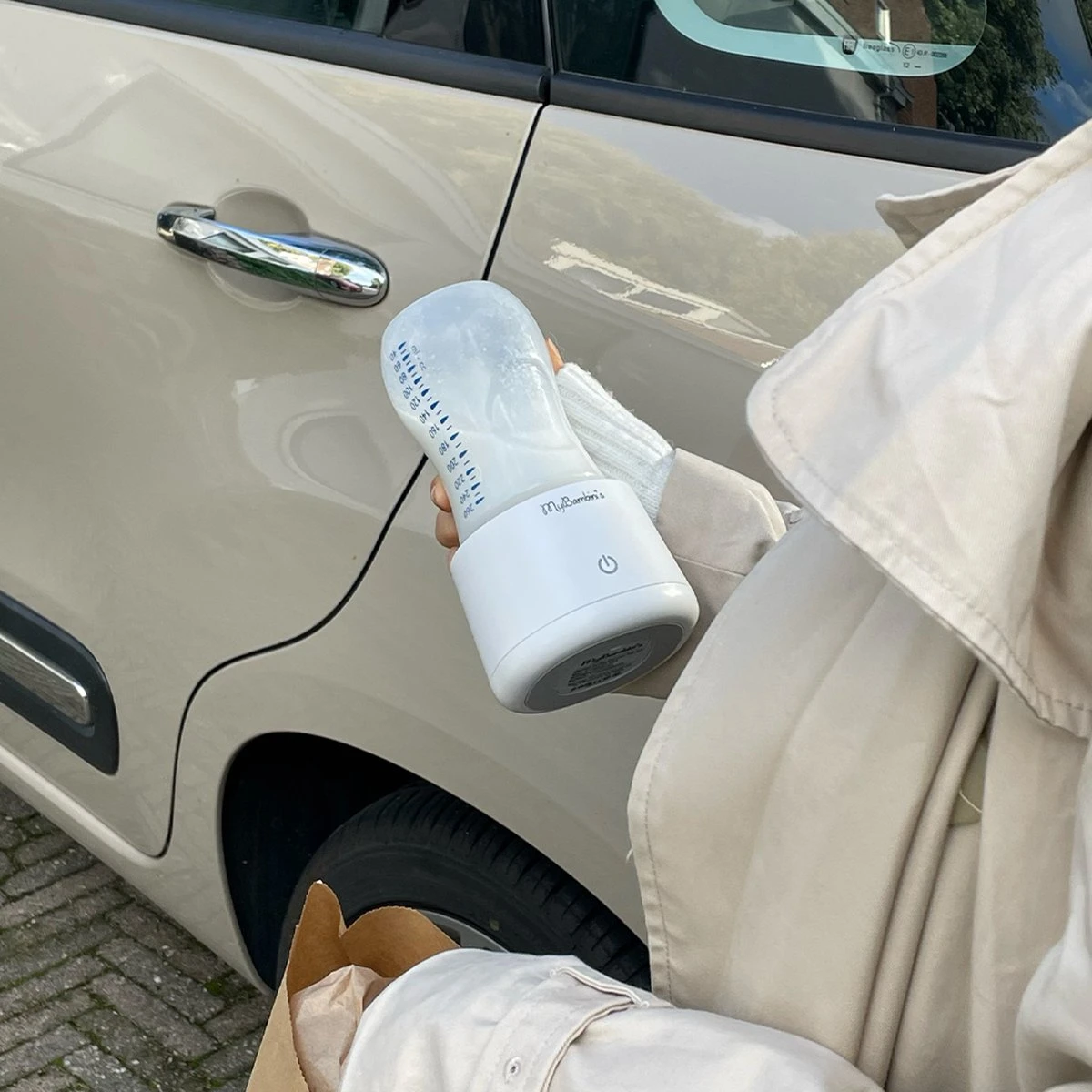 MyBambini's Bottle Warmer Pro™ - Draagbare Baby Flessenwarmer Voor Onderweg - Roze - Geschikt Voor AVENT Philips, Chicco & Dodie 6 MyBambini's Bottle Warmer Pro™ - Draagbare Baby Flessenwarmer Voor Onderweg - Roze - Geschikt Voor AVENT Philips, Chicco & Dodie - Afbeelding 4