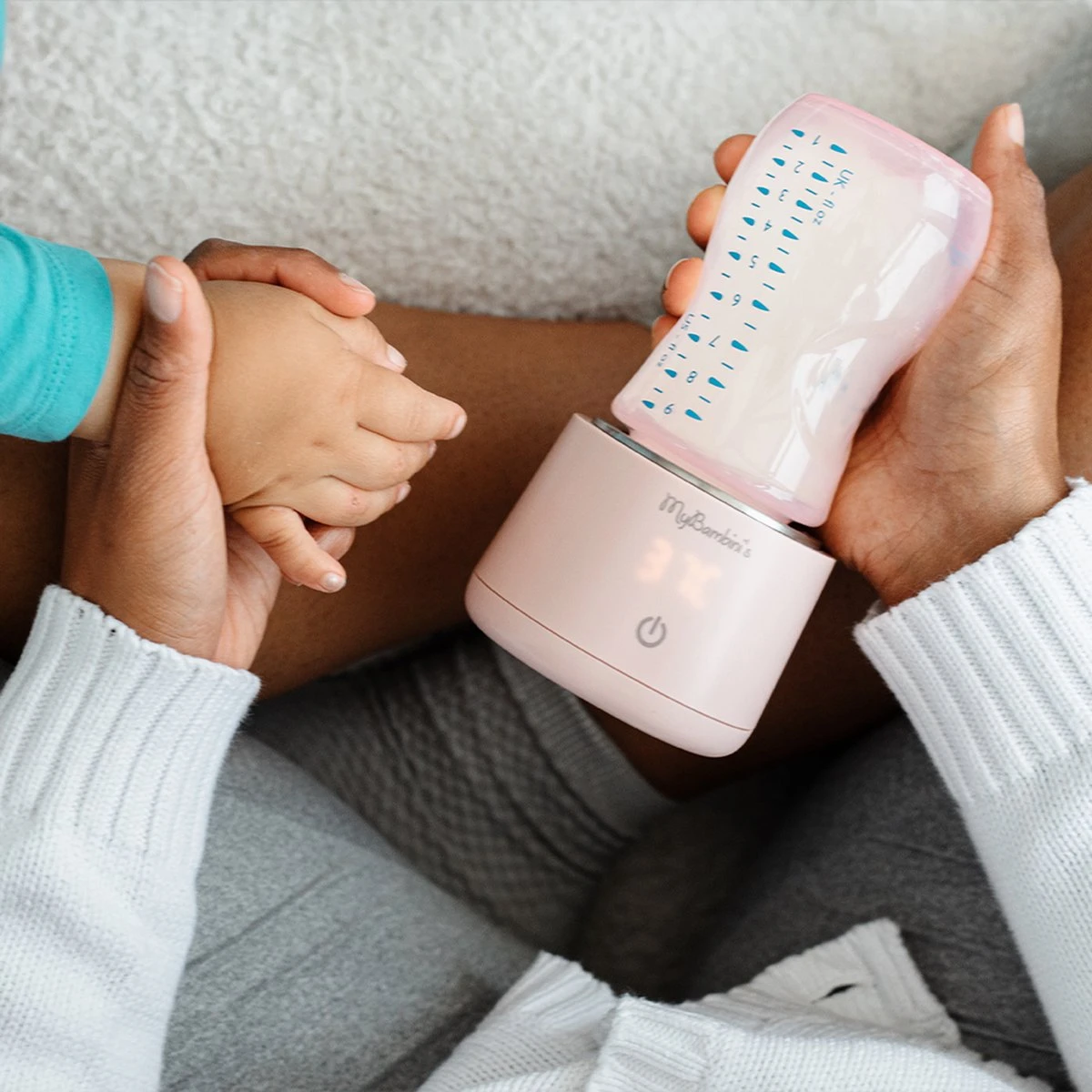 MyBambini's Bottle Warmer Pro™ - Draagbare Baby Flessenwarmer Voor Onderweg - Roze - Geschikt Voor AVENT Philips, Chicco & Dodie 11 MyBambini's Bottle Warmer Pro™ - Draagbare Baby Flessenwarmer Voor Onderweg - Roze - Geschikt Voor AVENT Philips, Chicco & Dodie - Afbeelding 9