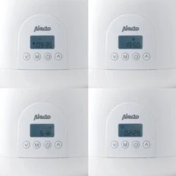 Alecto BW700TWIN - Dubbele Digitale Flessenwarmer 500W Voor Opwarmen, Steriliseren En Ontdooien - Verwarm 2 Flesjes Tegelijkertijd - Inclusief Stoomkap - Wit -Winkel Voor Babyproducten 1200x1200 1815