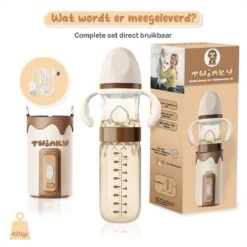 Twinky® Bottlewarmer GO – Draagbare Baby Flessenwarmer Voor Onderweg En Thuis – Incl. PPSU-Kwaliteit Babyflesje + Poederdoosje – USB-C Oplaadbaar -Winkel Voor Babyproducten 1200x1200 1835