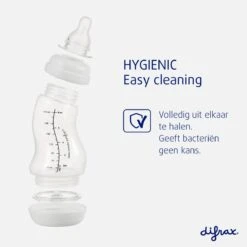 Difrax Anti-Colic S-Babyfles Natural - 250 Ml - Blossom/Roze -Winkel Voor Babyproducten 1200x1200 1941