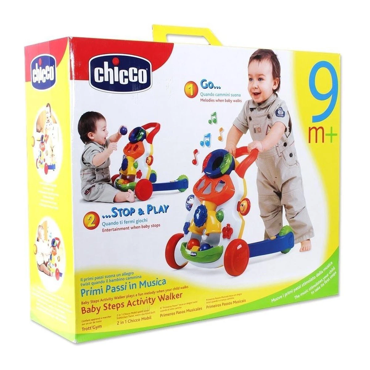Chicco Babywalker - Looptrainer Rood 5 Chicco Babywalker - Looptrainer Rood - Afbeelding 3