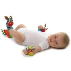 Playgro Pols- En Voetrammelaarset Zebra & Giraf - Set Van 4 Stuks, 2 Polsbandjes En 2 Rammelsokjes -Winkel Voor Babyproducten 1200x1200 2069