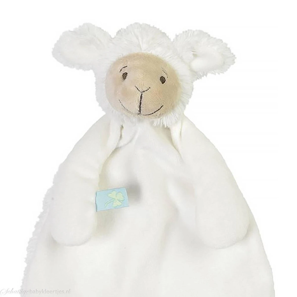 Happy Horse Lam Lugano Knuffeldoekje - Wit - Knuffel Cadeau 4 Happy Horse Lam Lugano Knuffeldoekje - Wit - Knuffel Cadeau - Afbeelding 2