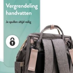 Luiertas Rugzak - Monx Luiertas Verzorgingstas Met Uitklapbaar Babybedje - Overzichtelijke Luierrugzak Extra Buggy En Kinderwagen Haken Inclusief Geïsoleerde Flessenhouder - Grijs -Winkel Voor Babyproducten 1200x1200 2255