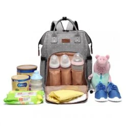 Miss Lulu Luier- En Verzorgingstas Rugzak - Grijs (E6705 D2-GY) -Winkel Voor Babyproducten 1200x1200 2304