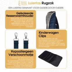 NanaBeebi Luiertas - Rugzak - Met Isoleervak - Blauw- Inclusief Flessenwarmhouder En Kinderwagenhaken 13 NanaBeebi Luiertas - Rugzak - Met Isoleervak - Blauw- Inclusief Flessenwarmhouder En Kinderwagenhaken -Winkel Voor Babyproducten 1200x1200 2321