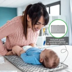 Brisby Slijtvaste Luiertas – Verzorgingstas – Met Buggymontage - Lichtgrijs -Winkel Voor Babyproducten 1200x1200 2331