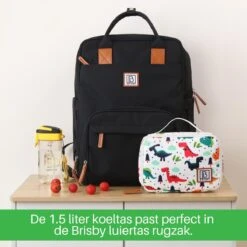 Brisby Slijtvaste Luiertas – Verzorgingstas – Met Buggymontage - Zwart -Winkel Voor Babyproducten 1200x1200 2355