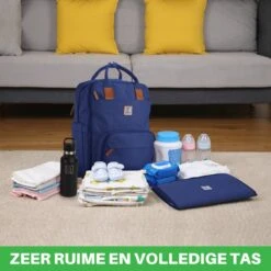 Brisby Slijtvaste Luiertas – Verzorgingstas – Met Buggymontage - Blauw -Winkel Voor Babyproducten 1200x1200 2377