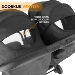 Deryan Luxe Rolo X2 Dubbele Buggy - Duo Buggy - Zwart 21 Deryan Luxe Rolo X2 Dubbele Buggy - Duo Buggy - Zwart -Winkel Voor Babyproducten 1200x1200 2447