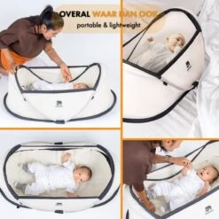 Deryan Infant BabyBox Campingbedje - Baby Klamboe - Cream -Winkel Voor Babyproducten 1200x1200 2583