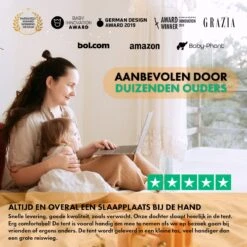 Deryan Baby Luxe Campingbedje – Inclusief Zelfopblaasbare Matras - Cream -Winkel Voor Babyproducten 1200x1200 2598