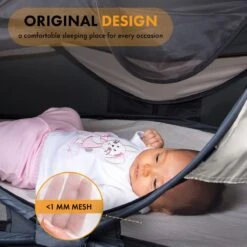 Deryan Shane Luxe 2023 Campingbedje - Baby Tent - Anti-UV 50+ - Peuterbed - Silver -Winkel Voor Babyproducten 1200x1200 2607