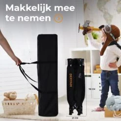 Deryan Believer Campingbedje - 120x60cm - Zwart -Winkel Voor Babyproducten 1200x1200 2618