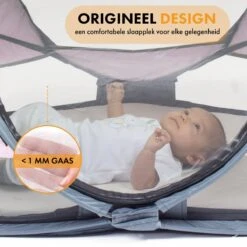 Deryan Baby Luxe Campingbedje – Inclusief Zelfopblaasbare Matras - Rose -Winkel Voor Babyproducten 1200x1200 2622
