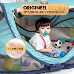 Deryan Peuter Luxe Campingbedje – Inclusief Zelfopblaasbare Matras - Ocean -Winkel Voor Babyproducten 1200x1200 2630