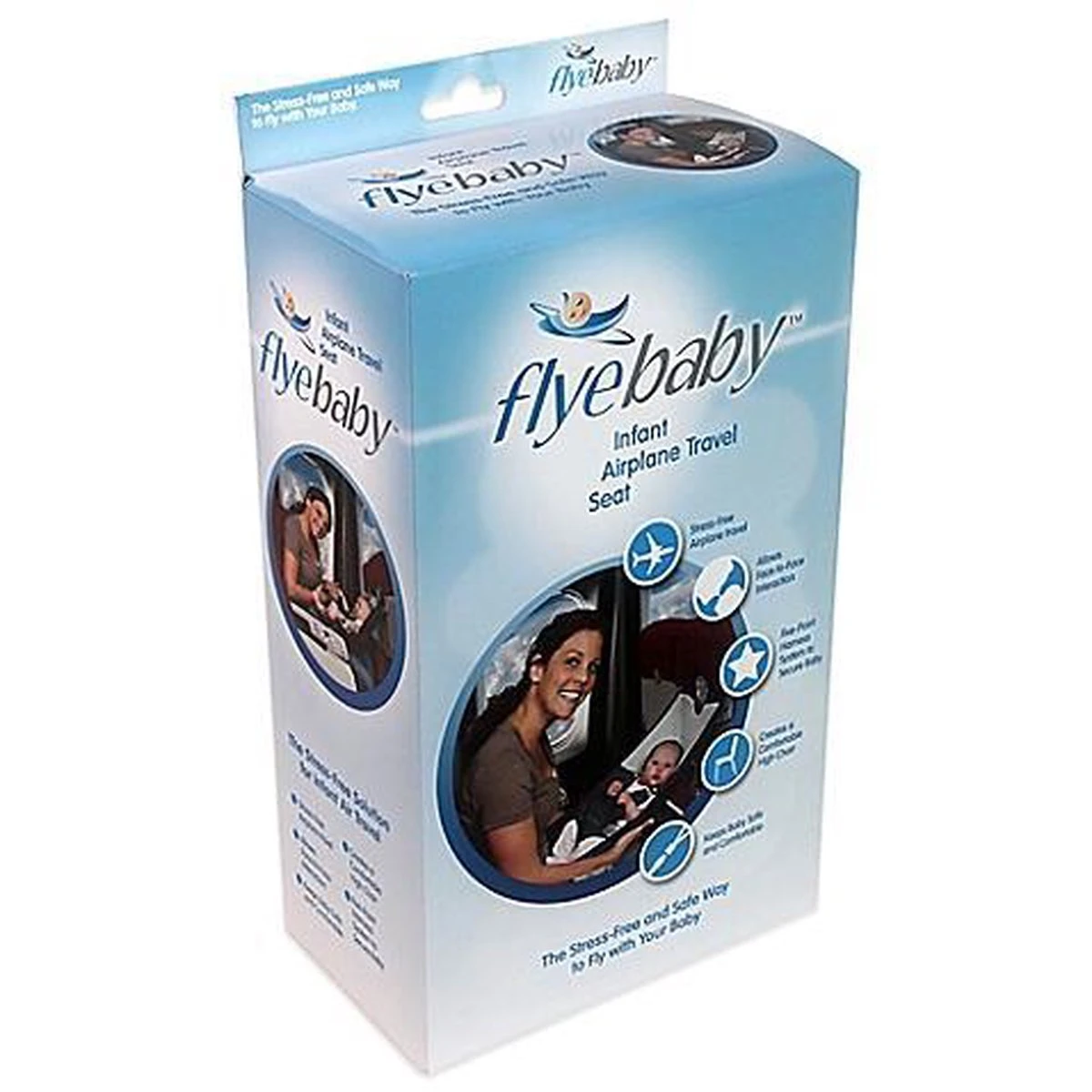 Flyebaby Baby - Vliegtuigbedje - (0-10kg) - Minichair - Kinderzitje - Kinderstoel 6 Flyebaby Baby - Vliegtuigbedje - (0-10kg) - Minichair - Kinderzitje - Kinderstoel - Afbeelding 4
