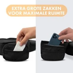 Deryan Pack Basic Luxe Heupdrager - Baby En Peuter Heupzitje - Draagzak Zwart -Winkel Voor Babyproducten 1200x1200 2758