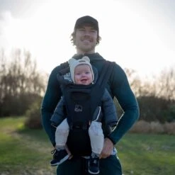 Deryan Pack Luxe Ergonomische Draagzak - Babydrager + Opbergvakjes - Zwart -Winkel Voor Babyproducten 1200x1200 2761