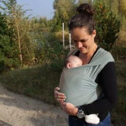 Smallvips Draagdoek Taupe - Rekbare Draagdoek Van Bamboo - Heerlijk Zacht En Koel - Ergonomisch Dragen -Winkel Voor Babyproducten 1200x1200 2806