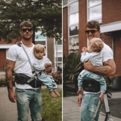 Deryan Pack Light Luxe Heupdrager - Ergonomische Draagzak + Opbergvakjes Grijs -Winkel Voor Babyproducten 1200x1200 2808