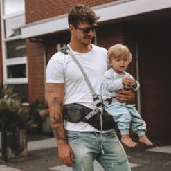 Deryan Pack Light Luxe Heupdrager - Ergonomische Draagzak + Opbergvakjes Grijs -Winkel Voor Babyproducten 1200x1200 2809