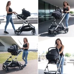 Deryan Evy Kinderwagen - Duo Kinderwagen - Uitbreidbaar - Inclusief Reiswieg - Creme -Winkel Voor Babyproducten 1200x1200 2903