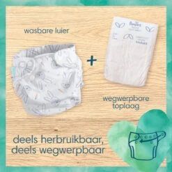 Pampers® Pampers Harmonie Hybrid - Wasbare Luier - 92 Absorberende Wegwerpbare Toplagen -Winkel Voor Babyproducten 1200x1200 301