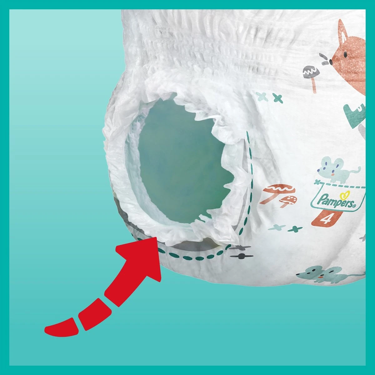 Pampers® Pampers - Premium Protection Pants - Maat 4 - Mega Pack - 80 Broekjes 7 Pampers® Pampers - Premium Protection Pants - Maat 4 - Mega Pack - 80 Broekjes - Afbeelding 5