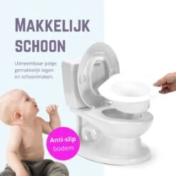 Casteleyn - Plaspotje - WC Potje - Toilet Trainer - Kinder Toilet - Met Geluid - Tot 21KG - Wit -Winkel Voor Babyproducten 1200x1200 373