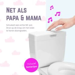 Casteleyn - Plaspotje - WC Potje - Toilet Trainer - Kinder Toilet - Met Geluid - Tot 21KG - Wit -Winkel Voor Babyproducten 1200x1200 375